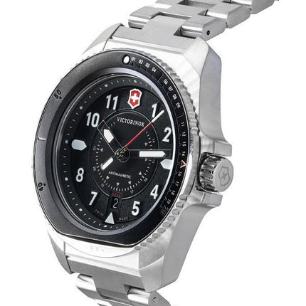 Victorinox Swiss Army Journey 1884 Antimagnetic Black Dial Quartz Diver's 242009 200M Herrenuhr