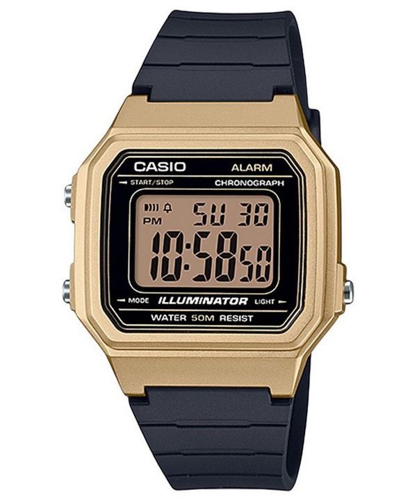 Casio Youth Digital Blaues Harzarmband Quarz W-217HM-9AV Herrenuhr