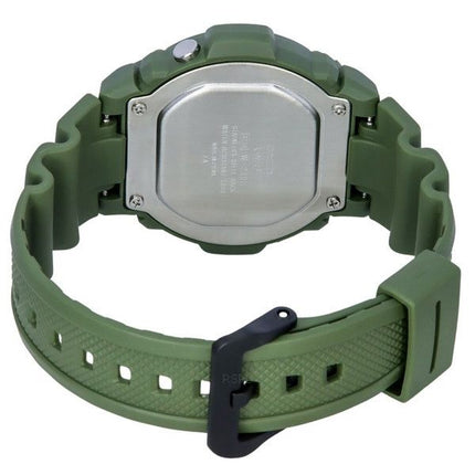 Casio Standard Illuminator Digital Green Resin Strap Quarz W-219HC-3B Herrenuhr