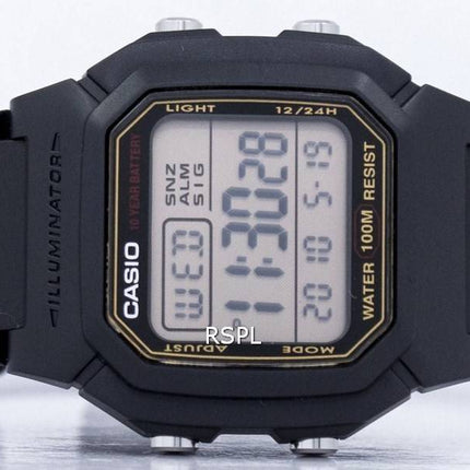 Casio Digital Alarm Illuminator W-800HG-9AVDF W-800HG-9AV Herrenuhr