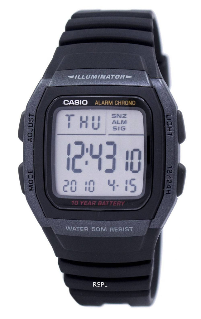 Casio Jugend Digital Illuminator W-96H-1BVDF W96H-1BVDF Herrenuhr