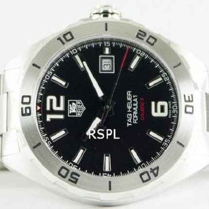 Tag Heuer Formula eine automatische schwarzes Zifferblatt WAZ2113. BA0875 Herrenuhr