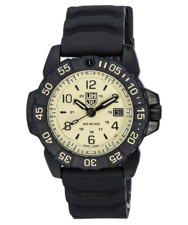 Luminox Navy SEAL Foundation Schweizer Quarz-Militär-Taucheruhr XS.3251.CBNSF.SET 200M Herrenuhr mit zusätzlichem Armband