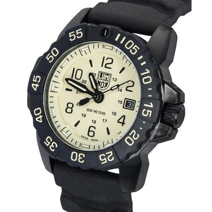 Luminox Navy SEAL Foundation Schweizer Quarz-Militär-Taucheruhr XS.3251.CBNSF.SET 200M Herrenuhr mit zusätzlichem Armband