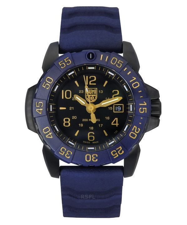 Luminox Navy SEAL Foundation Back To The Blue Black Dial Quarz-Taucheruhr XS.3255.CB.NSF 200M Herrenuhr