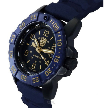 Luminox Navy SEAL Foundation Back To The Blue Black Dial Quarz-Taucheruhr XS.3255.CB.NSF 200M Herrenuhr