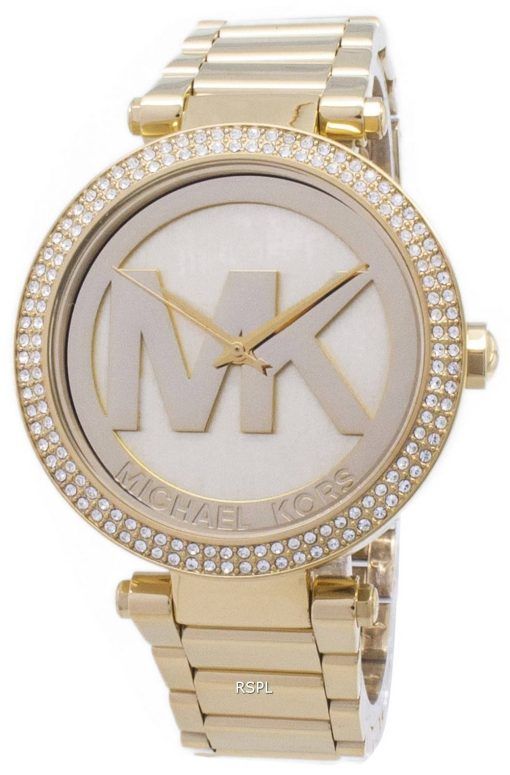 Michael Kors Parker Kristalle MK Logo MK5784 Damenuhr