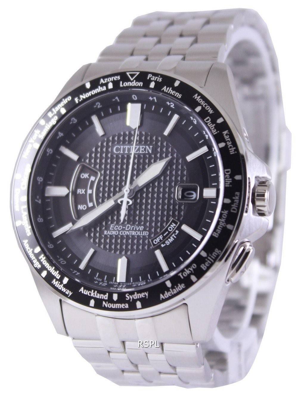 Citizen Eco Drive Funkuhr Bedienungsanleitung H145