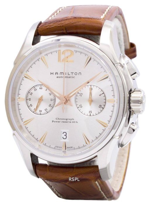 Hamilton Jazzmaster Automatic Chronograph Power Reserve Swiss Made H32606555 Mens Watch