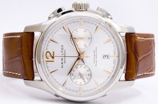 Hamilton Jazzmaster Automatic Chronograph Power Reserve Swiss Made H32606555 Mens Watch