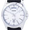 Casio Analog Silber Zifferblatt MTP-1370L-7AVDF MTP-1370L-7AV Herrenuhr