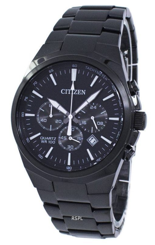 Citizen Chronograph Tachymeter Quarz AN8175-55E Herren Uhr