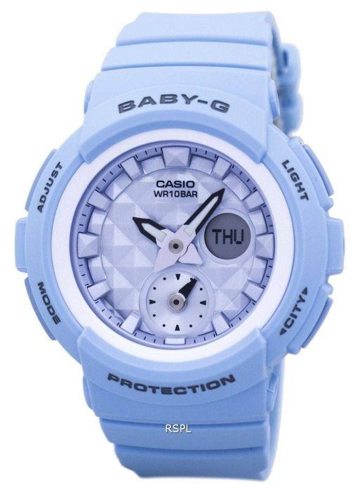 Casio Baby-G Shock Resistant Welt Zeit Analog Digital BGA-190BE-2A Damenuhr