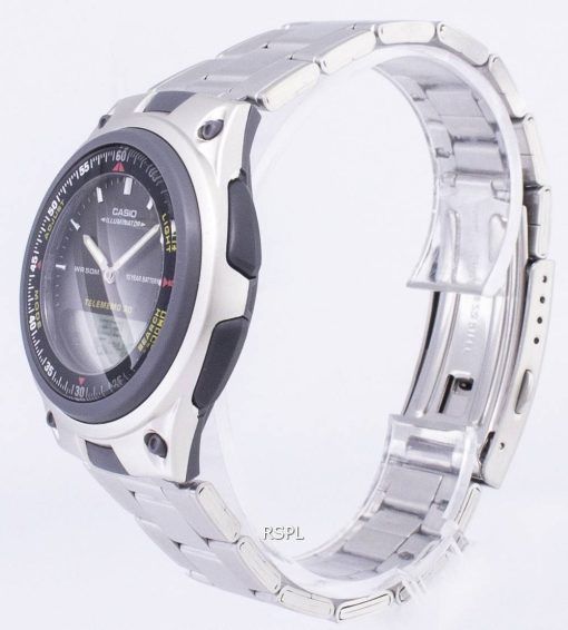 Casio Analog-Digital Telememo Illuminator AW-80D-1AVDF AW-80D-1AV Herrenuhr