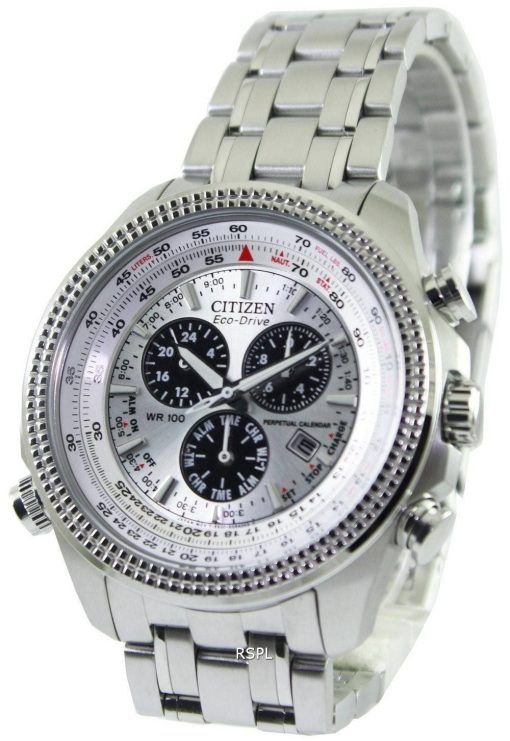 Citizen Eco-Drive Ewiger Kalender Chronograph BL5400-52A Herrenuhr