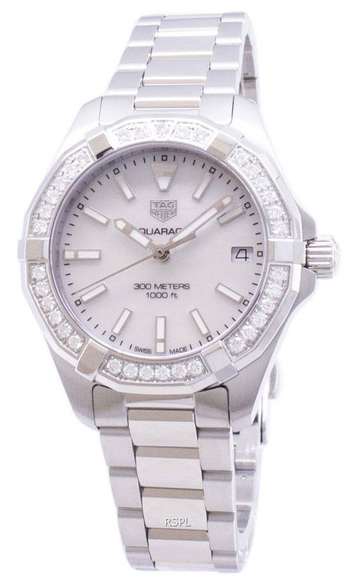 Tag Heuer Aquaracer WBD1313. BA0740 Diamond Accents Quartz 300M Damen uhr