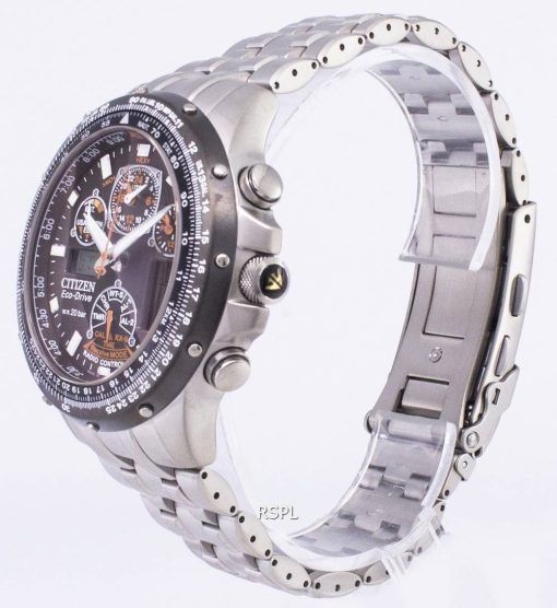 Citizen Promaster Eco-Drive Gangreserve Funkuhr 200M JY0030-52E Herrenuhr