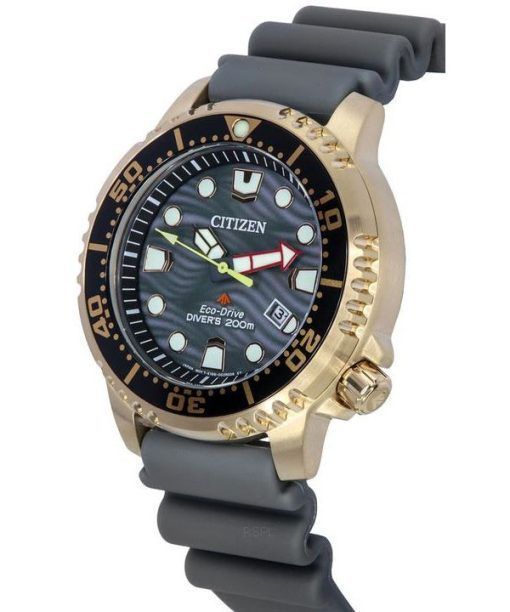 Citizen Promaster Eco-Drive Diver's BN0163-00H 200M Herrenuhr mit grauem Zifferblatt