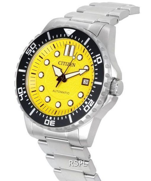 Citizen Urban Mechanical Yellow Dial Automatic NJ0170-83Z 100M Herrenuhr