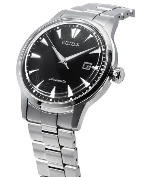 Citizen Kuroshio 64 Series Limited Edition Edelstahl Schwarzes Zifferblatt Automatik NK0001-84E Herrenuhr