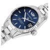 Philip Watch Caribe Urban Edelstahl blaues Sunray-Zifferblatt Quarz R8253597590 100M Damenuhr