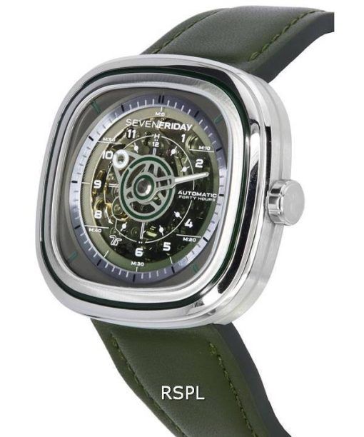 Sevenfriday T-Series Green-T Skeleton Dial Automatic T1/06 SF-T1-06 Herrenuhr