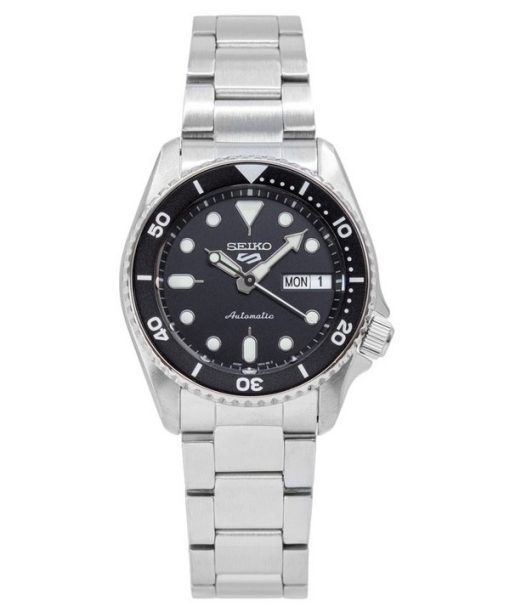 Seiko 5 Sports SKX Style Midi Automatikuhr mit schwarzem Zifferblatt SRPK29K1 100M