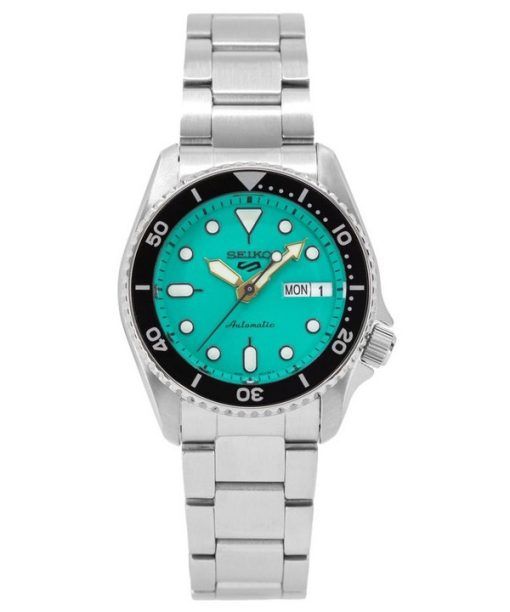 Seiko 5 Sports SKX Style Midi Teal Dial Automatik SRPK33K1 100M Herrenuhr