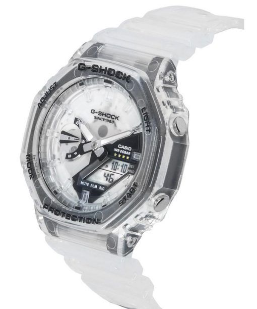 Casio G-Shock 40th Anniversary Clear Remix Limited Edition Analog Digital Quarz GA-2140RX-7A 200M Herrenuhr