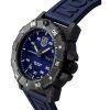 Luminox Master Carbon SEAL Kautschukarmband, blaues Zifferblatt, automatische Taucheruhr XS.3863 200M, Herrenuhr