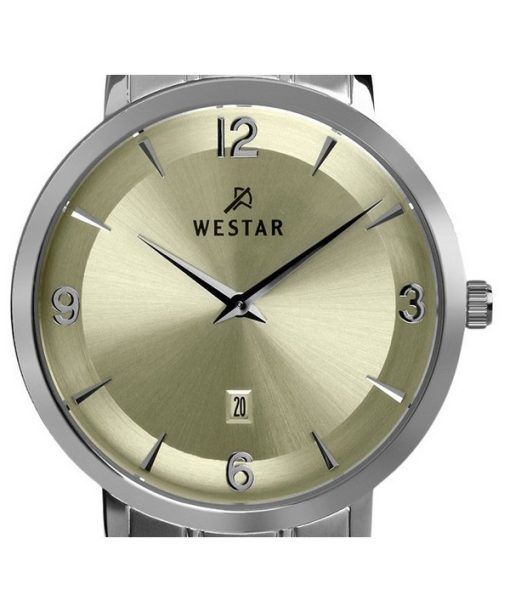 Westar Profile Edelstahl Champagner Zifferblatt Quarz 50220STN102 Herrenuhr