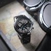 AVI-8 Hawker Harrier Dual Retrograde Chronograph Rauchgraues Zifferblatt Quarz AV-4056-08 Herrenuhr