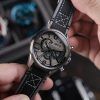 AVI-8 Hawker Harrier Dual Retrograde Chronograph Rauchgraues Zifferblatt Quarz AV-4056-08 Herrenuhr