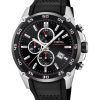 Festina The Originals Chronograph, Kautschukarmband, schwarzes Zifferblatt, Quarz F20330-5 100M Herrenuhr