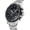 Festina Timeless Chronograph Edelstahl schwarzes Zifferblatt Quarz F20560-5 100M Herrenuhr