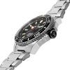 Festina Diver Edelstahl schwarzes Zifferblatt Quarz F20663-3 200M Herrenuhr