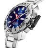 Festina Diver Edelstahl blaues Zifferblatt Quarz F20665-1 200M Herrenuhr