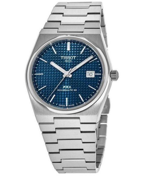 Tissot PRX T-Classic Powermatic 80 blaues Zifferblatt Automatik T137.207.11.041.00 100M Unisex-Uhr