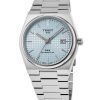 Tissot PRX T-Classic Powermatic 80 Eisblaues Zifferblatt Automatik T137.407.11.351.00 100M Herrenuhr