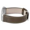 Hamilton Khaki Field Expedition Lederarmband, schwarzes Zifferblatt, automatische H70225830 100M Herrenuhr