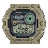 Casio Standard Digital Graph Mondphase Harzarmband Quarz WS-1700H-5AV 100M Herrenuhr