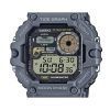 Casio Standard Digital Graph Mondphase Harzarmband Quarz WS-1700H-8AV 100M Herrenuhr