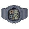 Casio Standard Digital Graph Mondphase Harzarmband Quarz WS-1700H-8AV 100M Herrenuhr