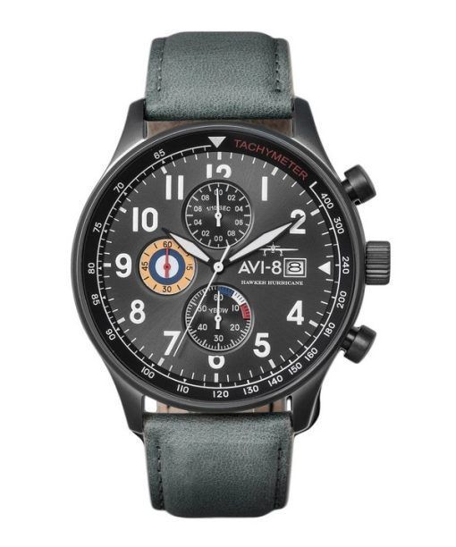 AVI-8 Hawker Hurricane Tachymeter Quarz AV-4011-0D Herrenuhr