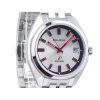 Bulova Classic Jet Star Limited Edition Edelstahl silbernes Zifferblatt Quarz 96K112 Herrenuhr mit zusätzlichem Armband