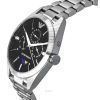 Emporio Armani Mondphase Edelstahl Multifunktions blaues Zifferblatt Quarz AR11553 Herrenuhr