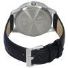 Armani Exchange Multifunktions-Lederarmband schwarzes Zifferblatt Quarz AX1872 Herrenuhr