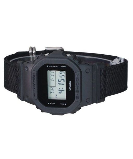 Casio G-Shock Digital Eco Stoffarmband Quarz DW-5600BCE-1 200M Herrenuhr