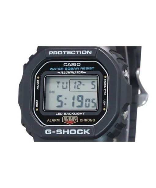 Casio G-Shock Digital Harzarmband Quarz DW-5600UE-1 200M Herrenuhr