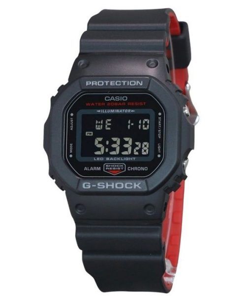 Casio G-Shock Digital Harzarmband Quarz DW-5600UHR-1 200M Herrenuhr